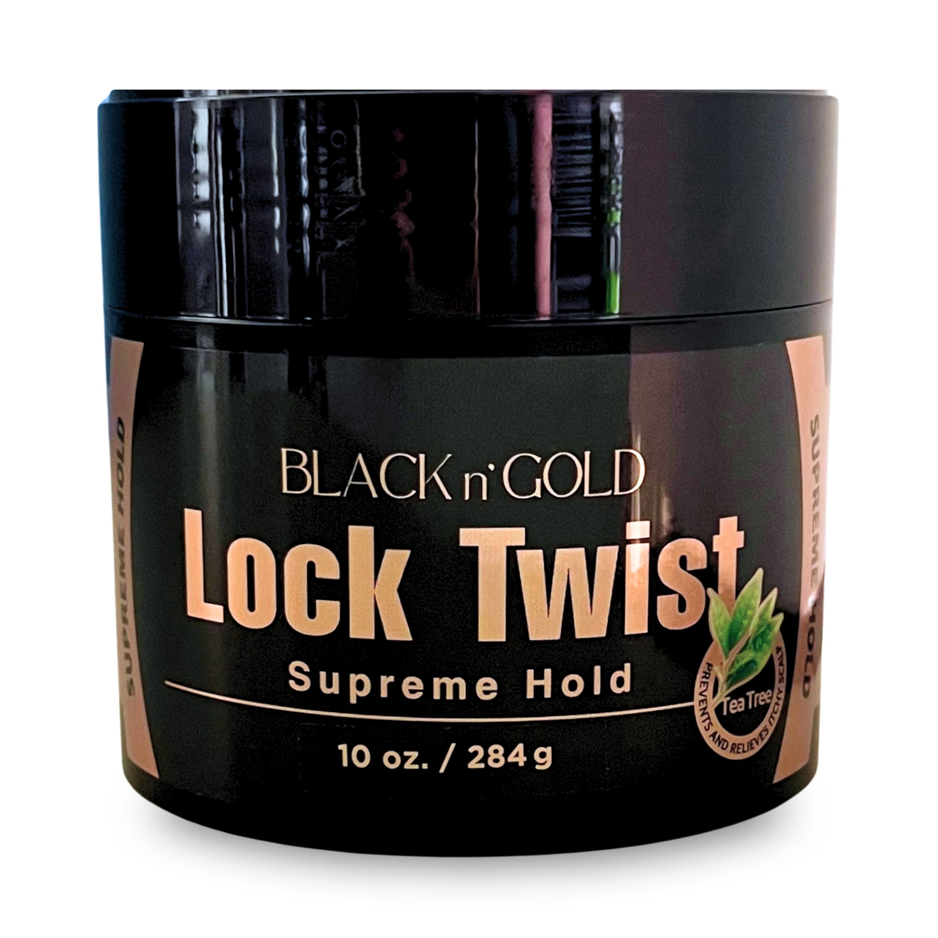 BLACK N GOLD - LOCK TWIST – Sphinx Hair