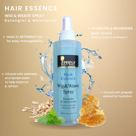 Hair Essence Wig & Weave Spray (Detangler & Moisturizer)