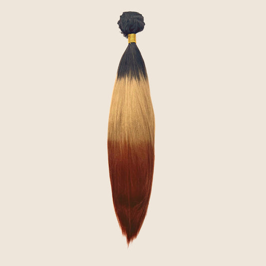 Single-Straight in Ombre Tri-Color (OT4-27-30)